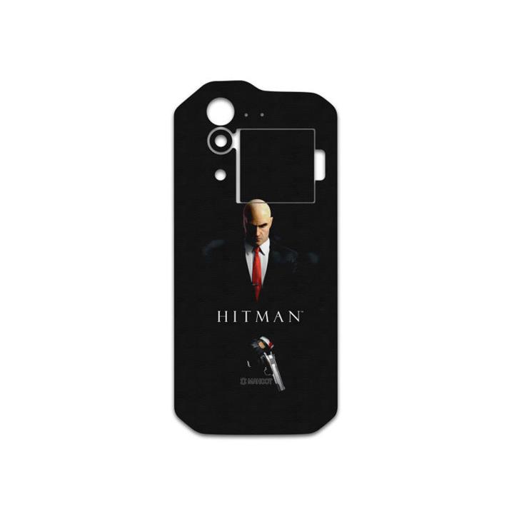 برچسب پوششی ماهوت مدل HITMAN-Game مناسب برای گوشی موبایل کاترپیلار S60 MAHOOT HITMAN-Game Cover Sticker for cat S60